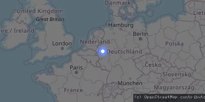 Server location map