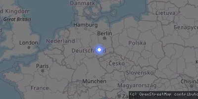 Server location map