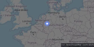 Server location map