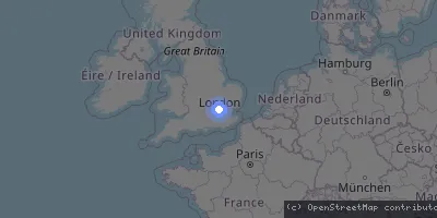 Server location map