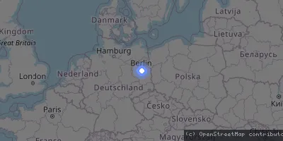 Server location map