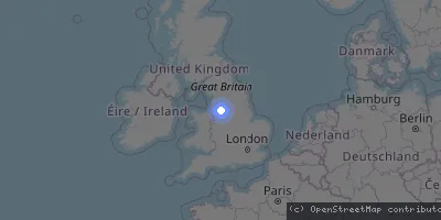 Server location map