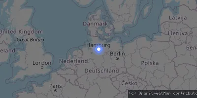 Server location map