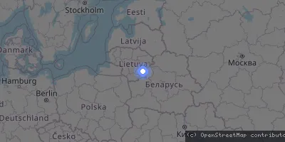 Server location map