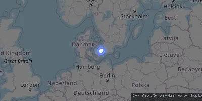 Server location map
