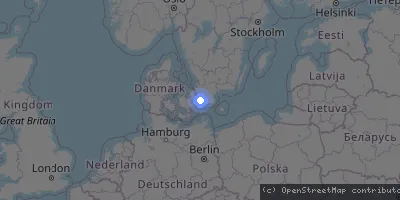 Server location map