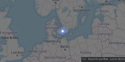 Server location map