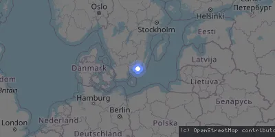 Server location map