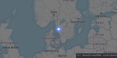 Server location map