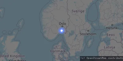Server location map
