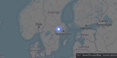 Server location map