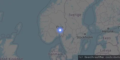 Server location map