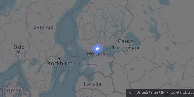 Server location map