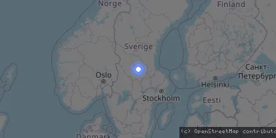 Server location map