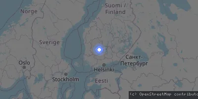 Server location map