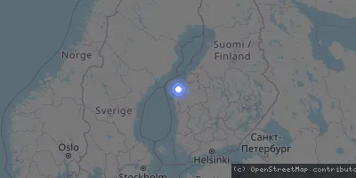 Server location map