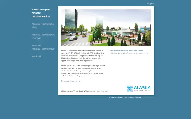Screenshot of alaska.se