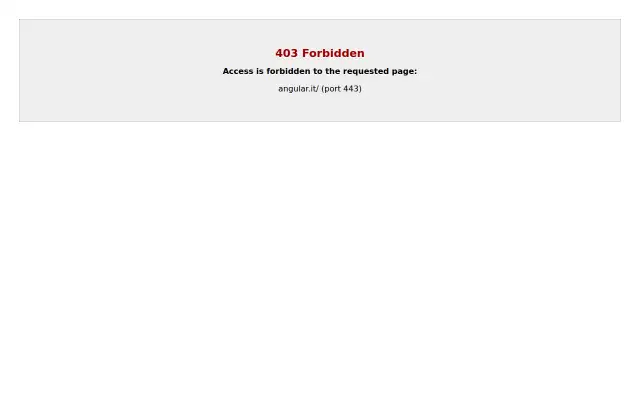 Screenshot of angular.it