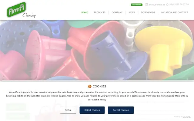 Screenshot of anna.es