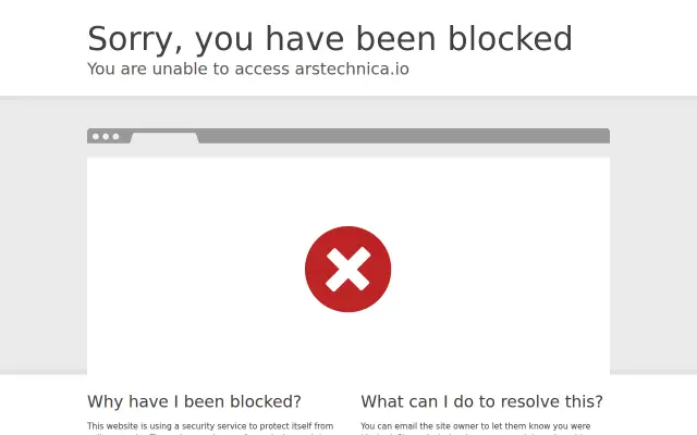 Screenshot of arstechnica.io