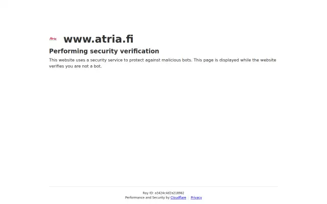 Screenshot of atria.eu