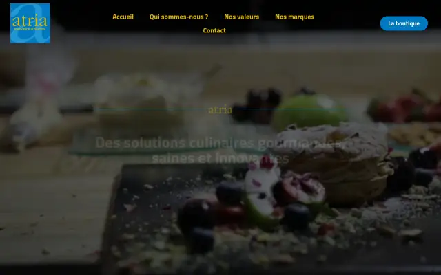 Screenshot of atria.fr