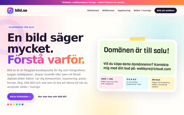 Screenshot of bild.se