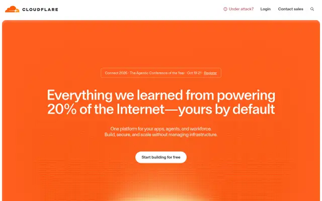 Screenshot of cloudflare.biz