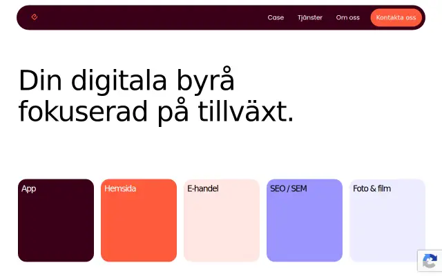 Screenshot of drupal.se
