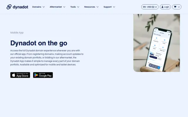 Screenshot of dynadot.app