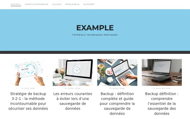 Screenshot of example.fr