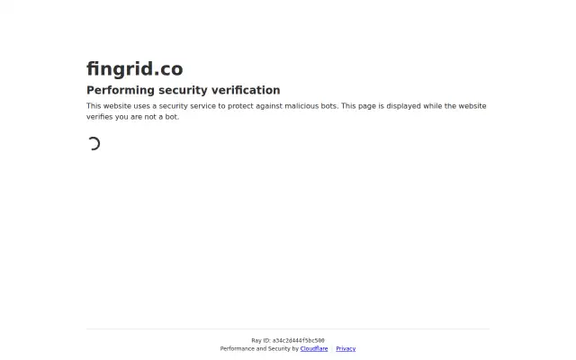 Screenshot of fingrid.co
