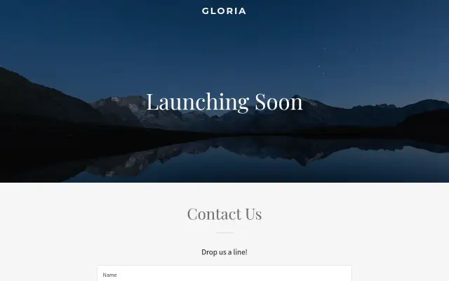 Screenshot of gloria.us