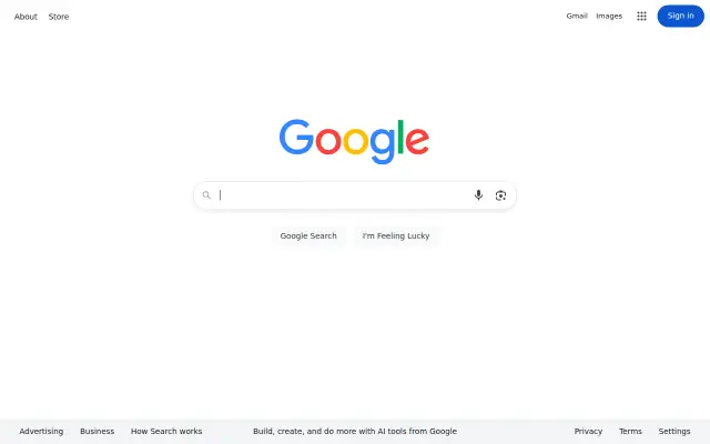 Screenshot of google.fi