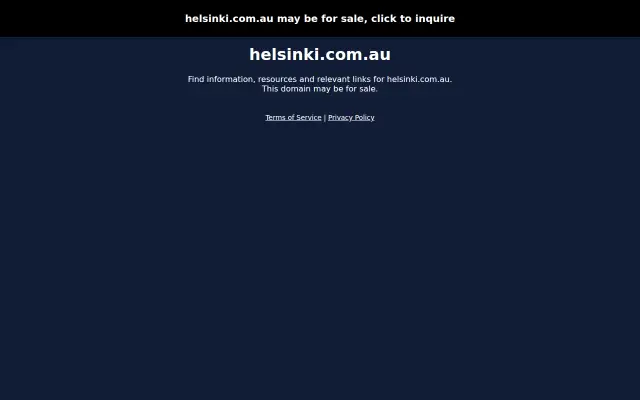 Screenshot of helsinki.com.au