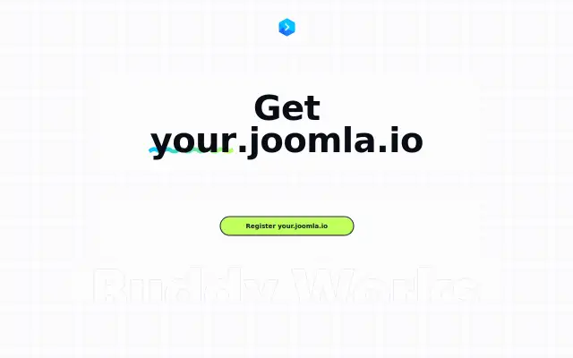 Screenshot of joomla.io