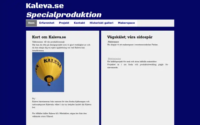 Screenshot of kaleva.se