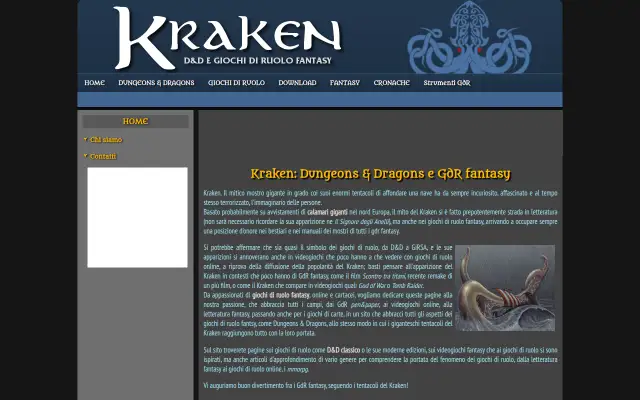 Screenshot of kraken.it
