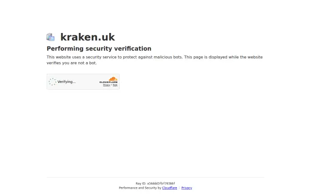 Screenshot of kraken.uk