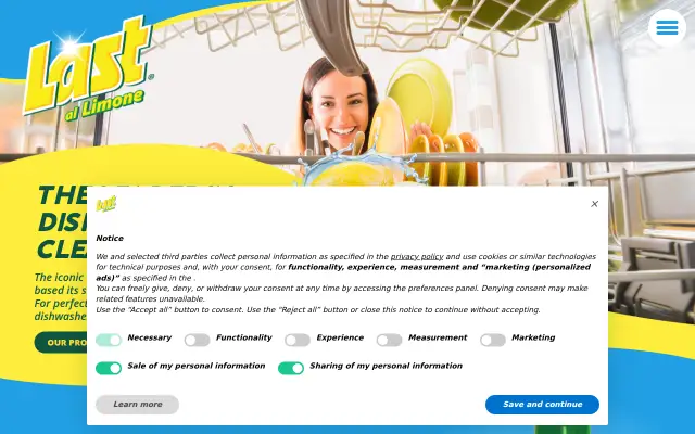 Screenshot of last.eu