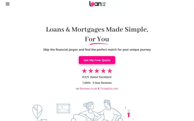 Screenshot of loan.co.uk