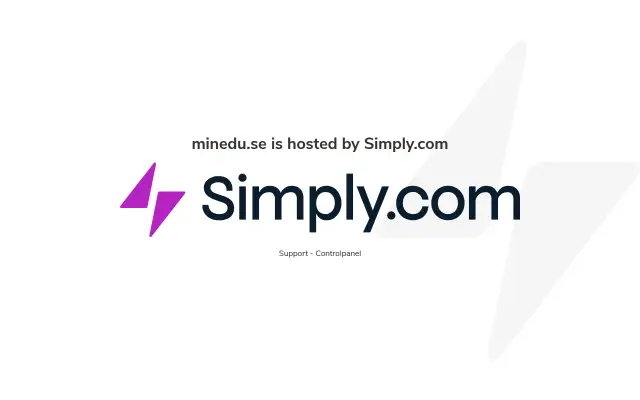 Screenshot of minedu.se