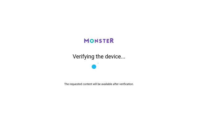 Screenshot of monster.co.uk
