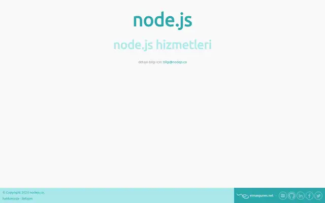 Screenshot of nodejs.co