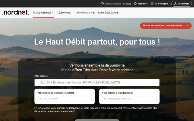 Screenshot of nordnet.com