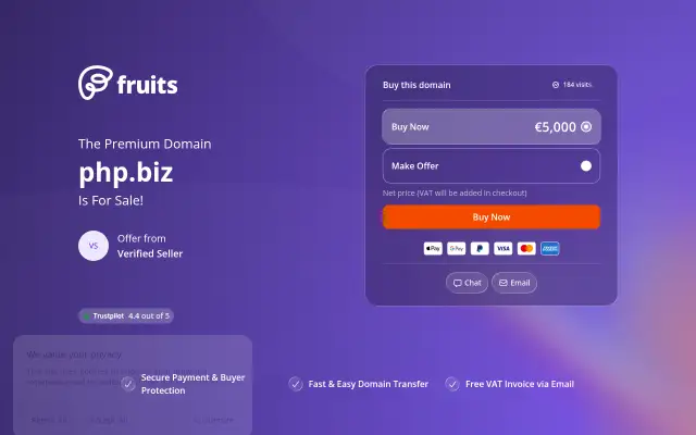 Screenshot of php.biz