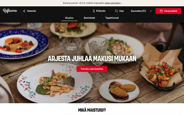 Screenshot of raflaamo.com