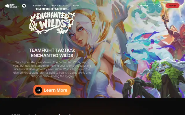 Screenshot of riotgames.us