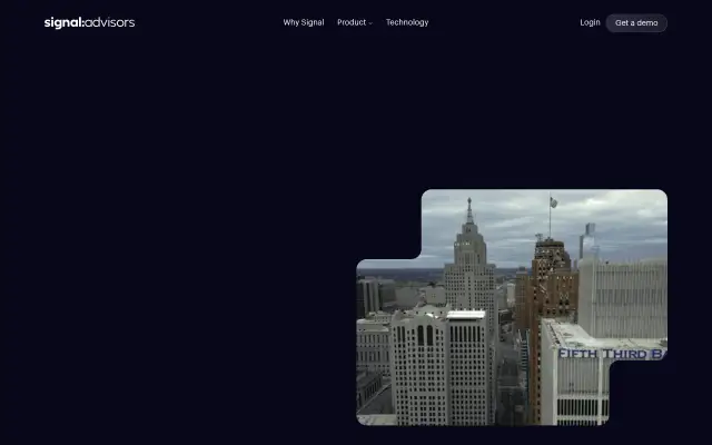 Screenshot of signal.us