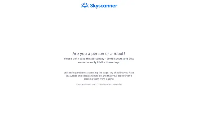 Screenshot of skyscanner.org